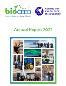 Cover of bioCEED's annual report 2022